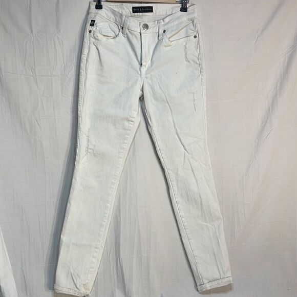 Rock & Republic all white women’s jeans - Picture 7 of 9